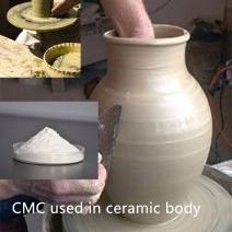 セラミックグレードのカルボキシメチルセルロースナトリウム CMC CAS番号9004-32-4